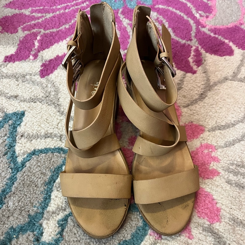Girls Tan Sandals